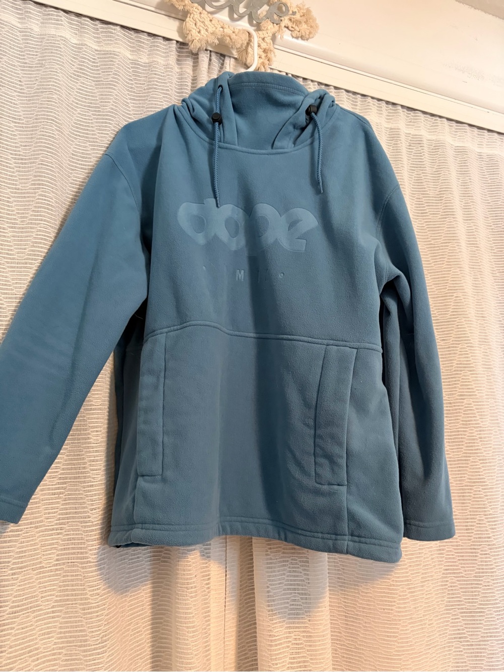 DOPE Cozy II Fleece Hoodie in Steel Blue